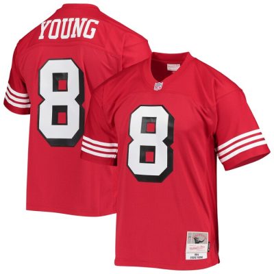 Steve Young San Francisco 49ers Legacy Replica Jersey - Scarlet