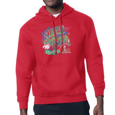 Super Bowl LIX Super Bowl Graphic Fleece Hoodie - Red