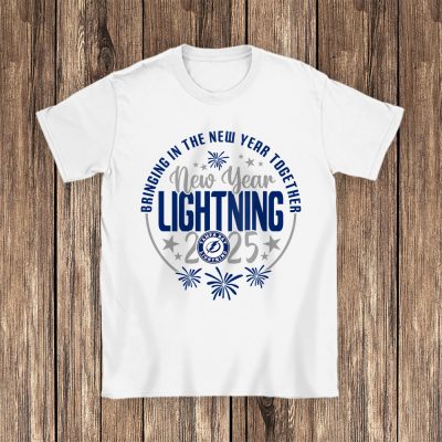 Tampa Bay Lightning Howdy New Year NHL Bringing In The New Year Together Unisex T-Shirt Cotton Tee TAT24163