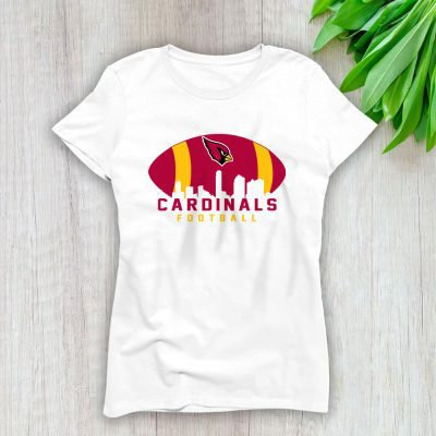 Team Arizona Cardinals American Football NFL Gift For Fan Lady T-Shirt Women Tee LTL25106