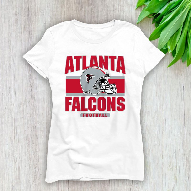 Team Atlanta Falcons American Football NFL Gift For Fan Lady T-Shirt Women Tee LTL25107