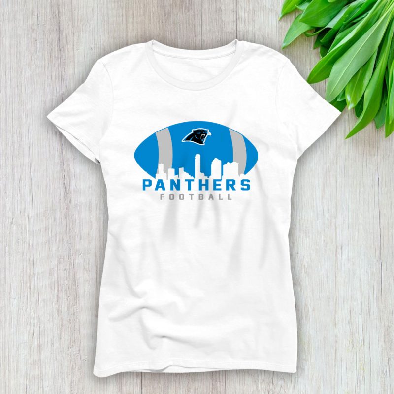 Team Carolina Panthers American Football NFL Gift For Fan Lady T-Shirt Women Tee LTL25114