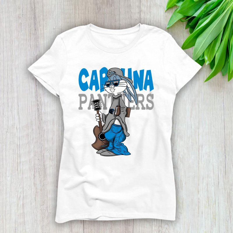 Team Carolina Panthers Funny Team NFL Gift For Fan Lady T-Shirt Women Tee LTL25028