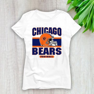 Team Chicago Bears American Football NFL Gift For Fan Lady T-Shirt Women Tee LTL25115