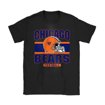 Team Chicago Bears American Football NFL Gift For Fan Unisex T-Shirt Cotton Tee TAT25115