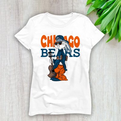 Team Chicago Bears Funny Team NFL Gift For Fan Lady T-Shirt Women Tee LTL25030