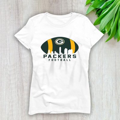 Team Green Bay Packers American Football NFL Gift For Fan Lady T-Shirt Women Tee LTL25127