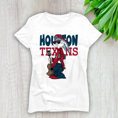 Team Houston Texans Funny Team NFL Gift For Fan Lady T-Shirt Women Tee LTL25044