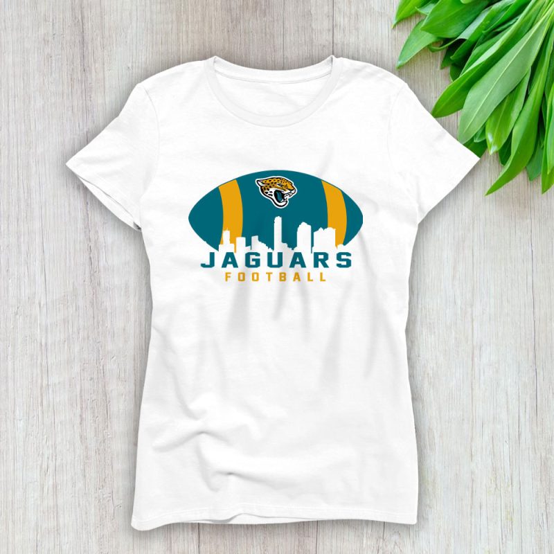 Team Jacksonville Jaguars American Football NFL Gift For Fan Lady T-Shirt Women Tee LTL25133