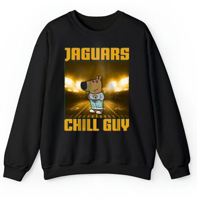 Team Jacksonville Jaguars Chill Guy NFL Gift For Fan Unisex Sweatshirt TAS24456