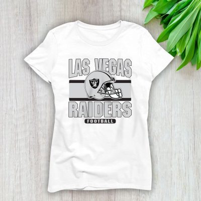 Team Las Vegas Raiders American Football NFL Gift For Fan Lady T-Shirt Women Tee LTL25140