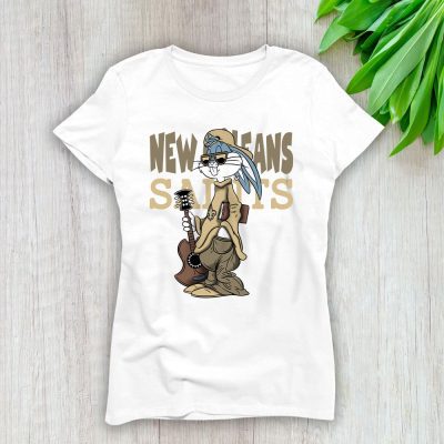 Team New Orleans Saints Funny Team NFL Gift For Fan Lady T-Shirt Women Tee LTL25064