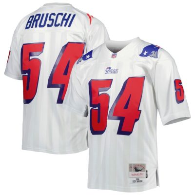 Tedy Bruschi New England Patriots Legacy Replica Jersey - White