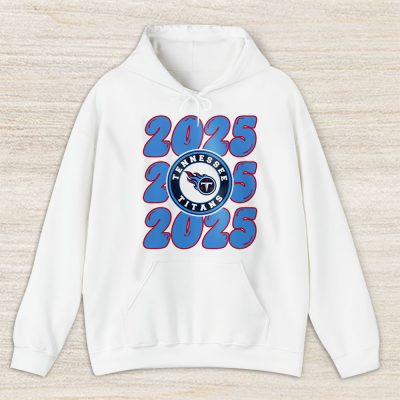 Tennessee Titans Happy New Year NFL Gift For Fan Hello 2025 Unisex Hoodie TAH24170