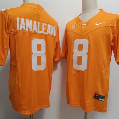 Tennessee Volunteers #8 Nico Iamaleava Orange F.U.S.E Stitched Jersey