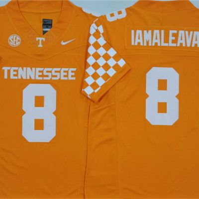 Tennessee Volunteers #8 Nico Iamaleava Orange F.U.S.E. Stitched Jersey