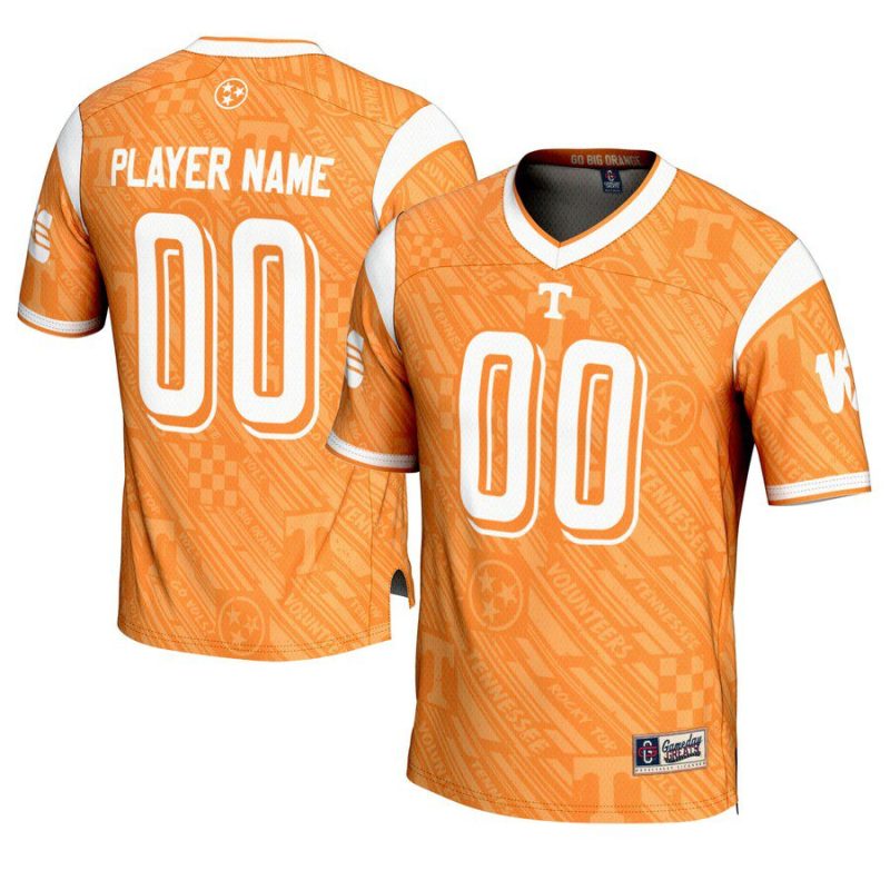 Tennessee Volunteers GameDay Greats Youth Highlight Print NIL Pick-A-Player Football Jersey - Tennessee Orange