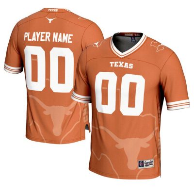 Texas Longhorns GameDay Greats Youth Icon Print NIL Pick-A-Player Football Jersey - Texas Orange