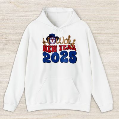 Texas Rangers Howdy New Year MLB Gift For Fan Unisex Hoodie TAH24179