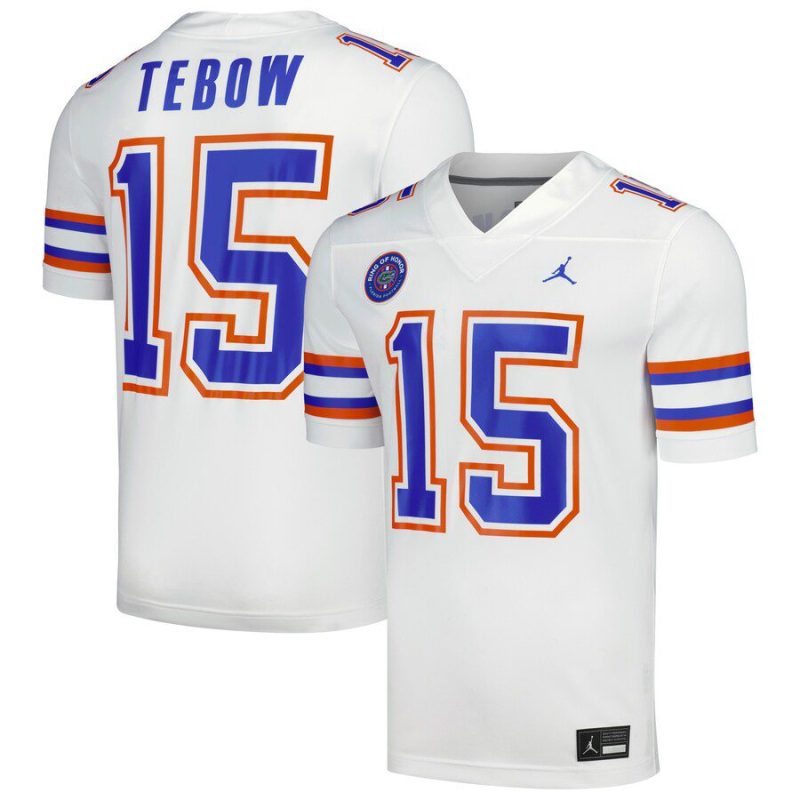 Tim Tebow Florida Gators Jordan Brand Ring of Honor Untouchable Replica Jersey - White