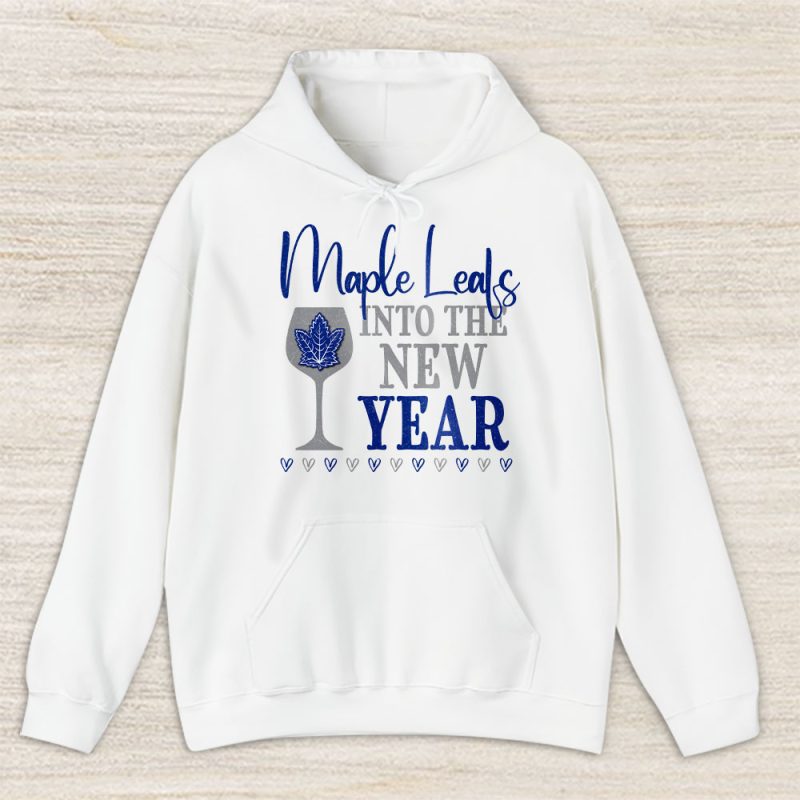 Toronto Maple Leafs Happy New Year NHL Gift For Fan Cheers To A New Year Unisex Hoodie TAH24181