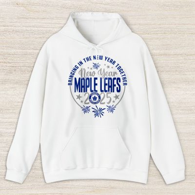 Toronto Maple Leafs Howdy New Year NHL Bringing In The New Year Together Unisex Hoodie TAH24182