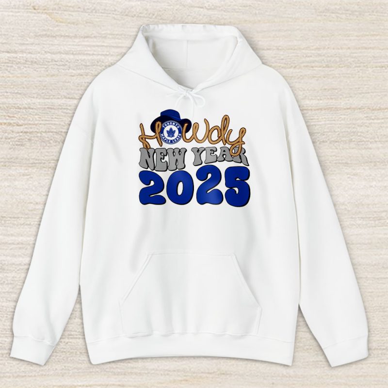 Toronto Maple Leafs Howdy New Year NHL Gift For Fan Unisex Hoodie TAH24184