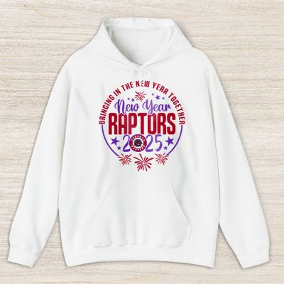 Toronto Raptors Happy New Year NBA Bringing In The New Year Together Unisex Hoodie TAH24188