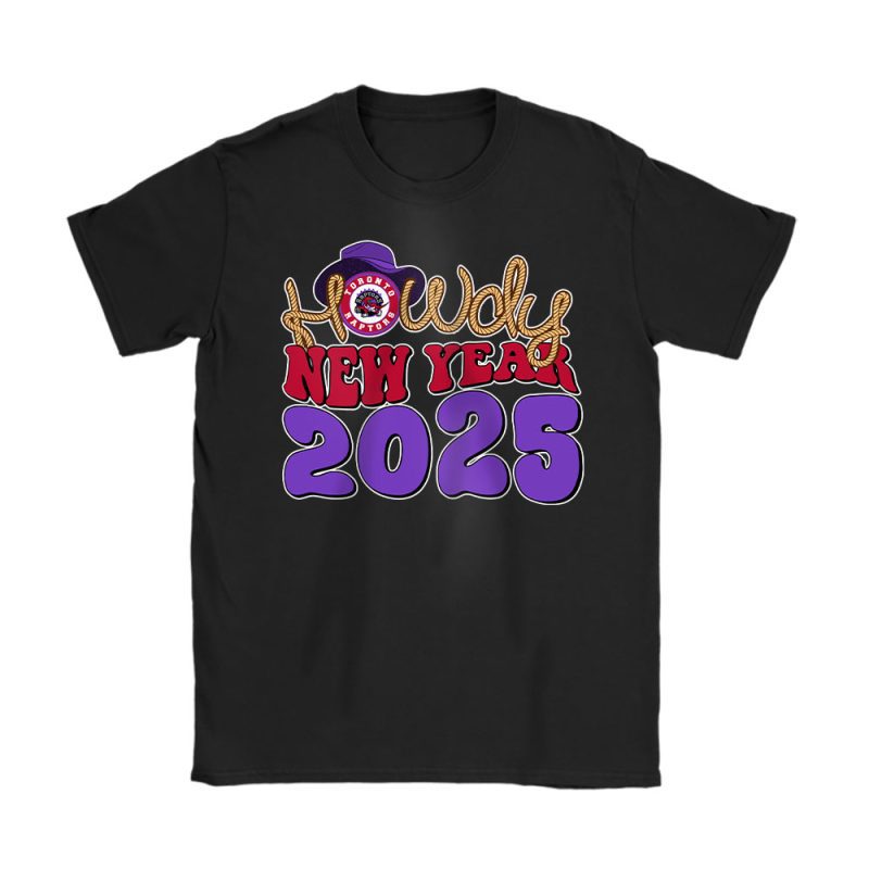 Toronto Raptors Happy New Year NBA Gift For Fan Unisex T-Shirt Cotton Tee TAT24190