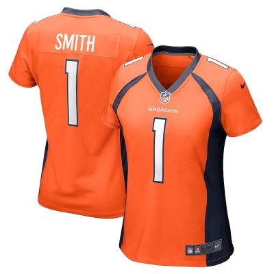 Tremon Smith Denver Broncos Women Game Jersey - Orange