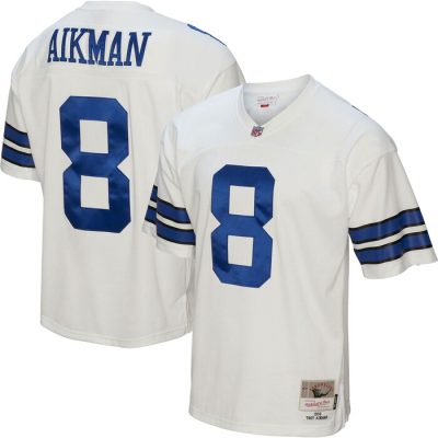 Troy Aikman Dallas Cowboys Legacy Replica Jersey - White