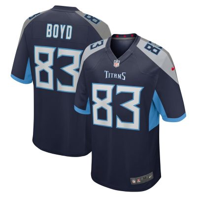 Tyler Boyd Tennessee Titans Game Jersey - Navy