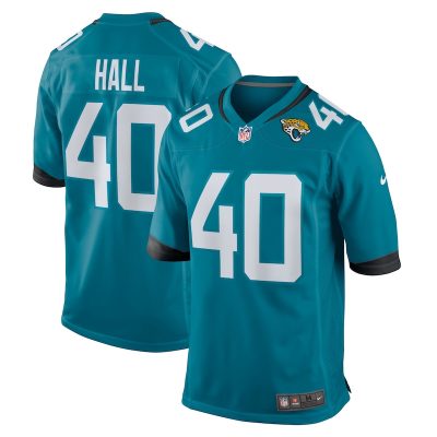 Tyler Hall Jacksonville Jaguars Team Game Jersey - Teal