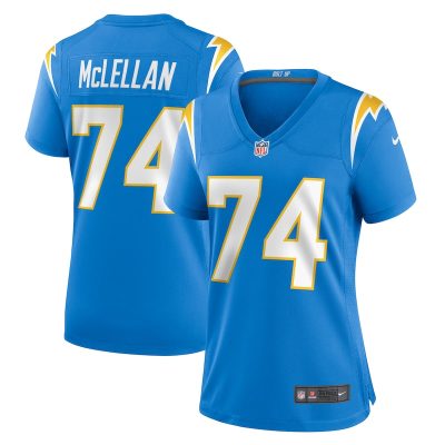 Tyler McLellan Los Angeles Chargers Women Game Jersey - Powder Blue
