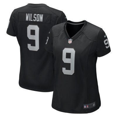 Tyree Wilson Las Vegas Raiders Women Game Jersey - Black