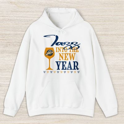 Utah Jazz Happy New Year NBA Gift For Fan Cheers To A New Year Unisex Hoodie TAH24198