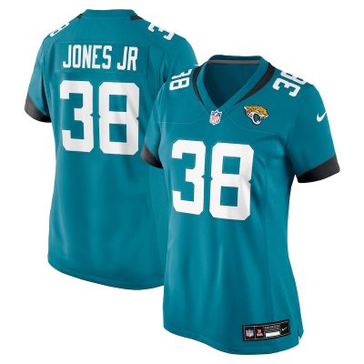 Velus Jones Jr. Jacksonville Jaguars Women Game Jersey - Teal