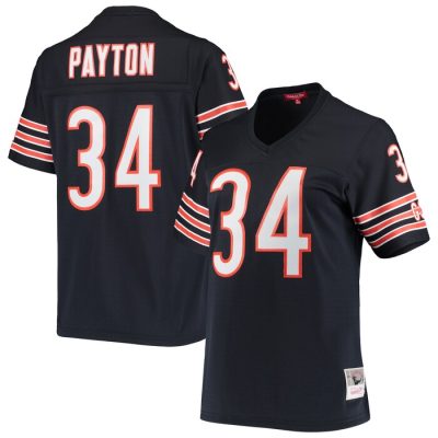 Walter Payton Chicago Bears Women's 1985 Legacy Replica Jersey - Navy