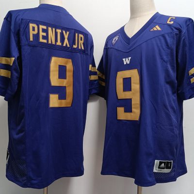 Washington Huskies #9 Michael Penix Jr. Purple F.U.S.E. Stitched Jersey
