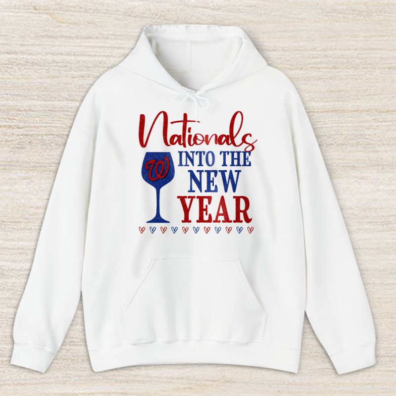 Washington Nationals Happy New Year MLB Gift For Fan Cheers To A New Year Unisex Hoodie TAH23532