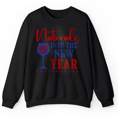 Washington Nationals Happy New Year MLB Gift For Fan Cheers To A New Year Unisex Sweatshirt TAS23532