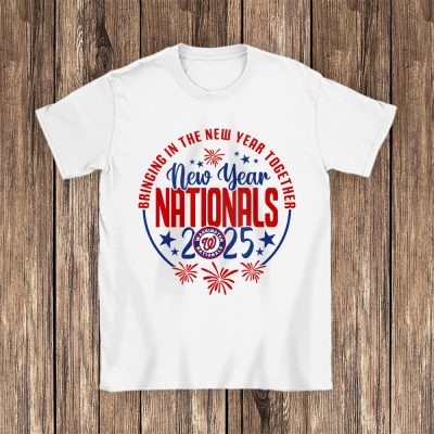 Washington Nationals Howdy New Year MLB Bringing In The New Year Together Unisex T-Shirt Cotton Tee TAT23533