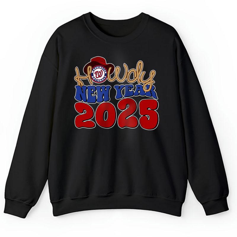 Washington Nationals Howdy New Year MLB Gift For Fan Unisex Sweatshirt TAS23535