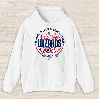 Washington Wizards Happy New Year NBA Bringing In The New Year Together Unisex Hoodie TAH23498