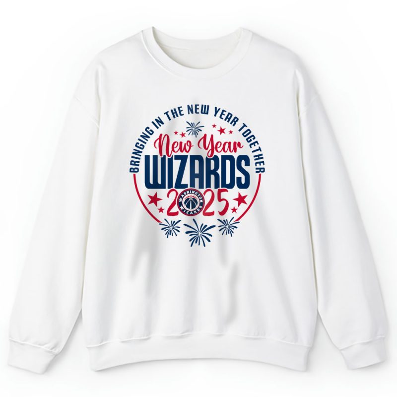 Washington Wizards Happy New Year NBA Bringing In The New Year Together Unisex Sweatshirt TAS23498