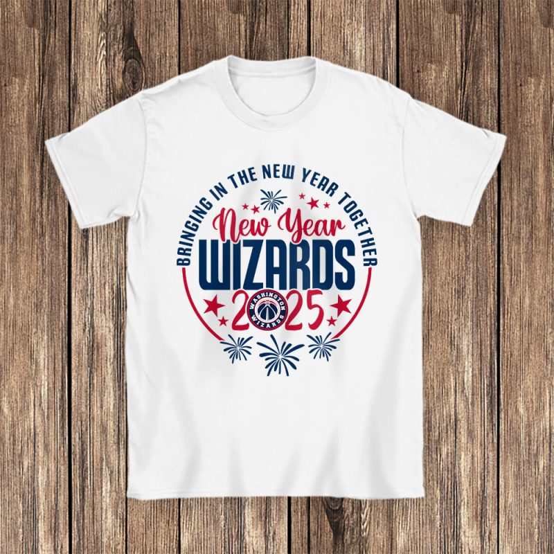 Washington Wizards Happy New Year NBA Bringing In The New Year Together Unisex T-Shirt Cotton Tee TAT23498