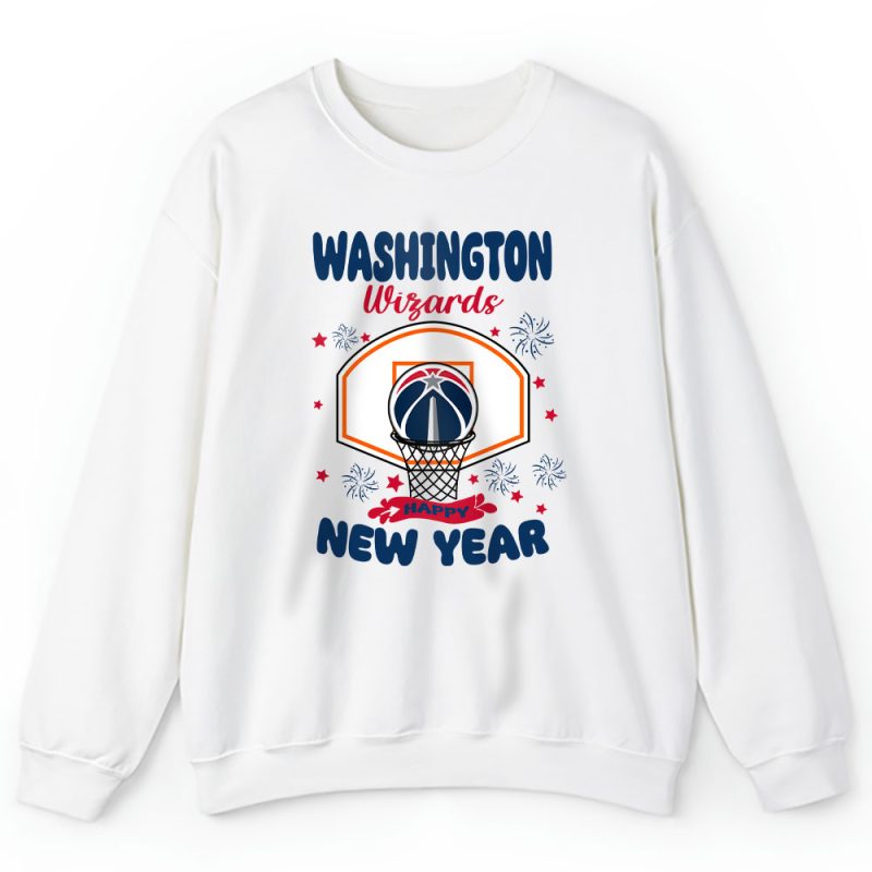 Washington Wizards Happy New Year NBA Gift For Fan Unisex Sweatshirt TAS23501