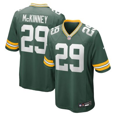 Xavier McKinney Green Bay Packers Team Game Jersey - Green