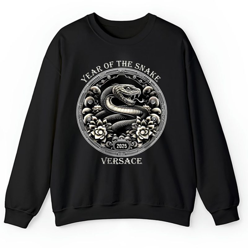 Year Of The Snake Versace Logo Versace Unisex Sweatshirt TAS23354