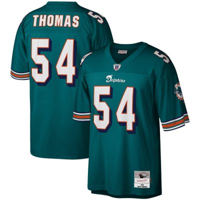 Zach Thomas Miami Dolphins Legacy Replica Jersey - Aqua